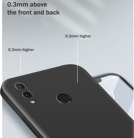 Flexible Rubber Back Cover Silicone Black (Samsung Galaxy A05s)