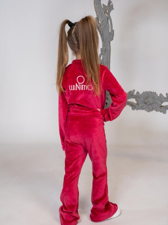 Kinder-Set mit Hose Winter 2Stück Blush Cherry