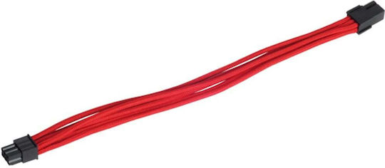 Silverstone 6-Pin PCIe - 6-Pin PCIe Kabel 0.25m Rot (SST-PP07-IDE6R)