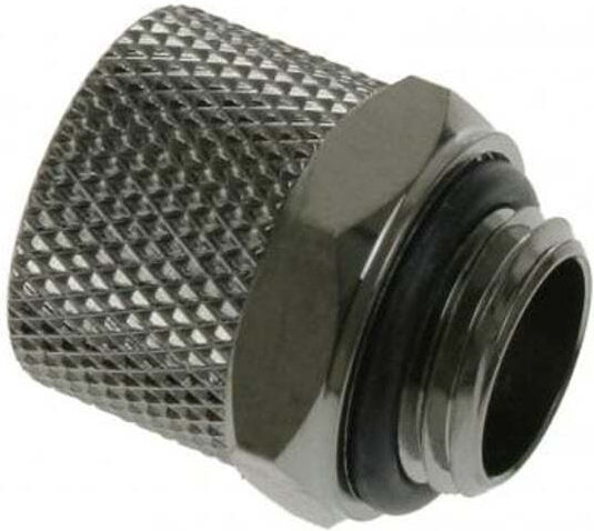 Bitspower Verbinder Gerade G1/4 Zoll Männlich Zu 11/8mm Glänzendes Schwarz