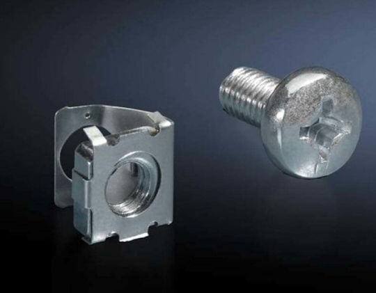 Αξεσουάρ Καμπίνα Δικτύου Rittal Spring Nutn Screws T-nut-profil 50 Pieces