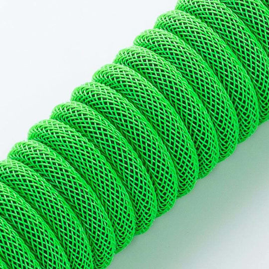 Cablemod Pro Spiral USB 2.0 Kabel USB Typ-C männlich - USB-A Grüne 1,5 m CM-PKCA-CLGALG-KLG150KLG-R