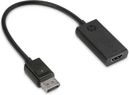 HP Μετατροπέας DisplayPort male σε HDMI female 1τμχ 2JA63AA