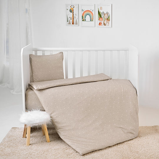 Lorelli Set Für Krippe Beige Sky 3Stück