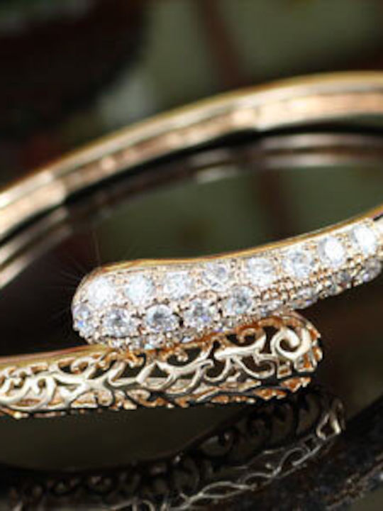 Vintage Stil Rose Gold Vergoldete Simulierte Diamant Handgelenkband Armband Mariette