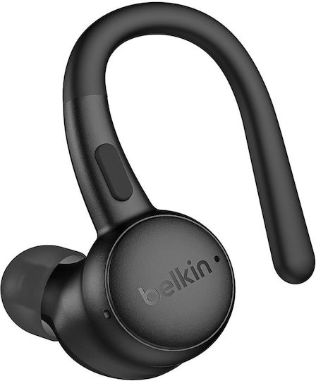 Belkin SoundForm ActiveFit In-ear Bluetooth Handsfree Earphones with Sweat Resistance and Charging Case Black