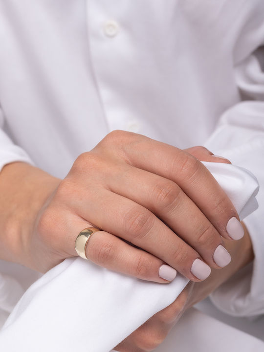 Lunaorocreations Damen Chevalier Ring 14K Gold Minimal