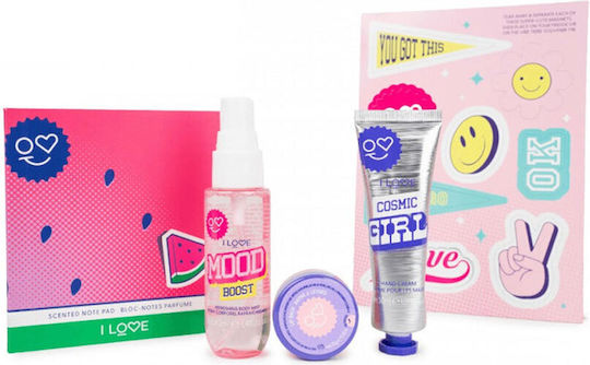 I Love Cosmetics Vibe Tribe Комплект за грижа за кожата за Хидратация 3бр