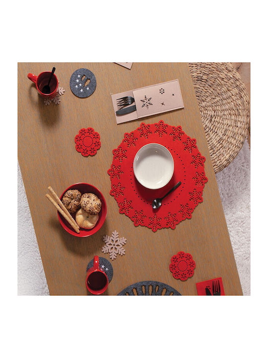Nef-Nef Homeware Snow Coasters 4 Pieces Nef-Nef Homeware Snow Coasters 4 Pieces