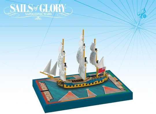 Joc de Societate Sails of Glory: Cleopatra 1779 pentru 1-4 Jucători 13+ Ani (EN) Ares Games