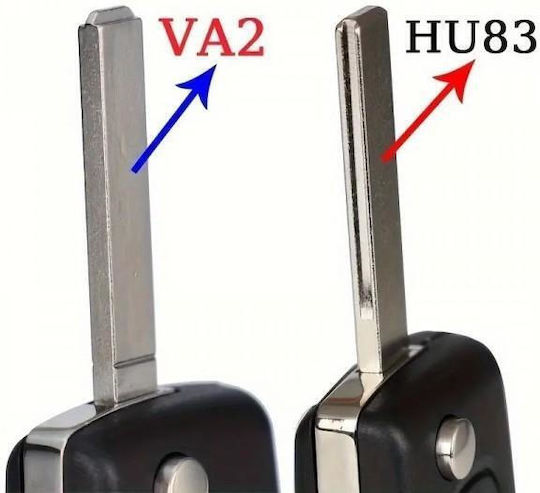 DGA Foldable Car Key for Citroen Jumpy