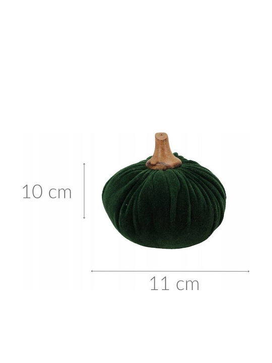 Home&Styling Collection Weihnachtliche Stoff Figur Kürbis Orange Höhe 11cm