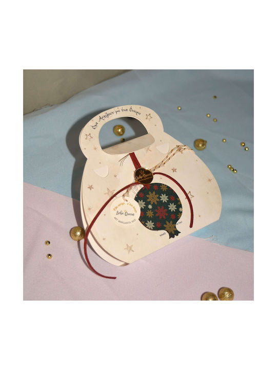 LiebeQueen Handmade Окачен Гоури Нар Черен от Дървο 1бр