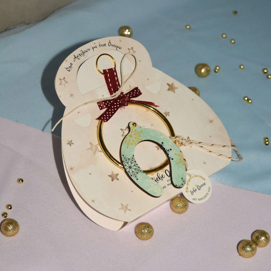 LiebeQueen Hanging Horseshoe Wooden LiebeQueen Hanging Horseshoe Wooden