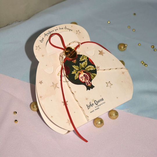 LiebeQueen Hanging Pomegranate Wooden LiebeQueen Hanging Pomegranate Wooden