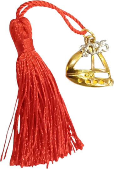Kalliopi Silver Handmade Настолници Гоури Кораби Златист 2026 2x2см 1бр