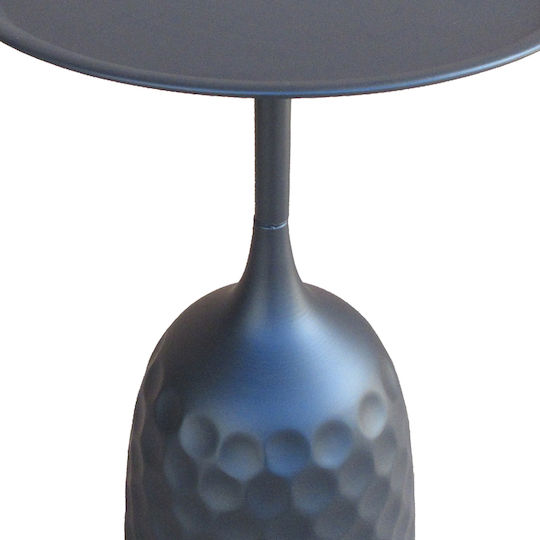 Rund Beistelltisch Waini Metall Black Shade B39xT39xH60cm