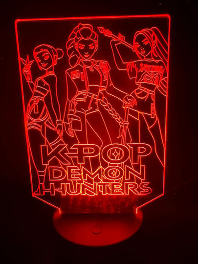 Детско Декоративно Осветление K-pop Demon Hunters Зелен 19x11см