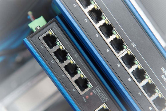 Digitus DN-651119 Negestionat L2 Switch cu 8 Porturi Gigabit (1Gbps) Ethernet