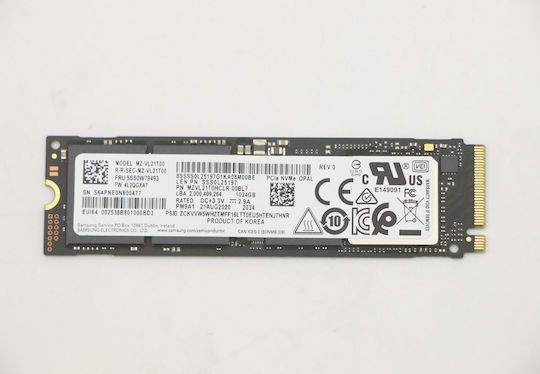 Lenovo SSD 1TB M.2 NVMe PCI Express 4.0 5SS0W79493