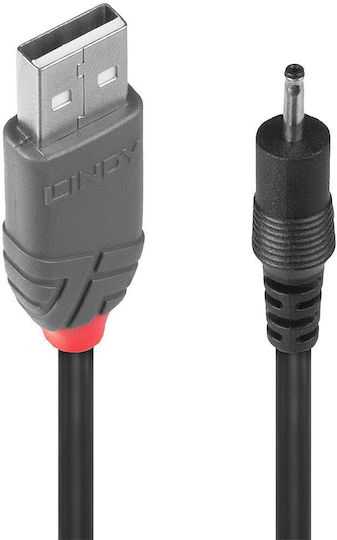 Lindy 1.5m USB 2.0 Cable A-Male to DC (70265)