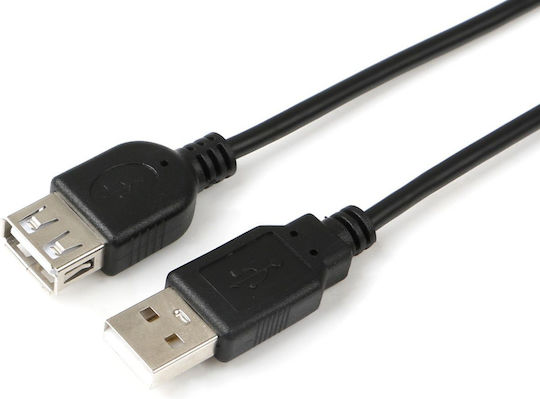 Καλώδιο Usb Microconnect Usb-a Usb-a 0.5 M Μαύρο Usbaaf05b