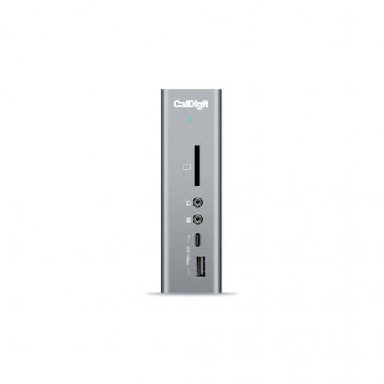 CalDigit TS3 Plus USB-C / USB-A Docking Station με 4K PD Ethernet και σύνδεση 3 Οθονών Γκρι