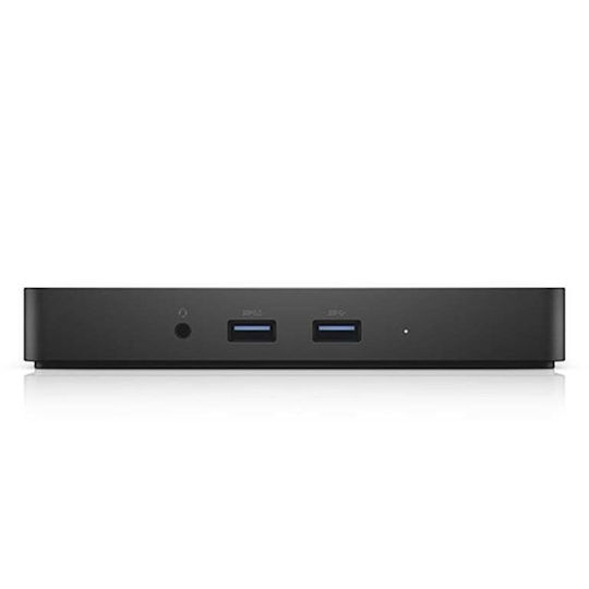 Dell WD15 Dock / USB-C Stație de andocare cu HDMI/DisplayPort Ethernet Negru