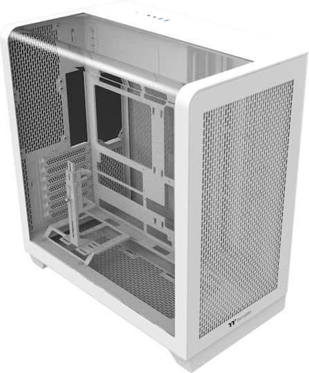 Thermaltake View 390 Air Gaming Midi Tower Computer Case with Side Window Snow White
