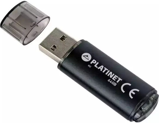 Platinet X-Depo 64GB USB 2.0 Stick Black