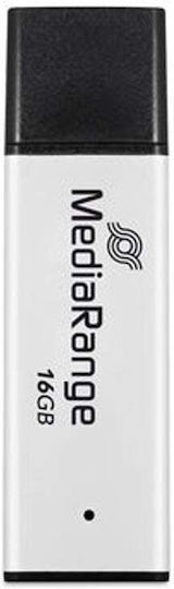 MediaRange 16GB USB 3.0 Stick Ασημί