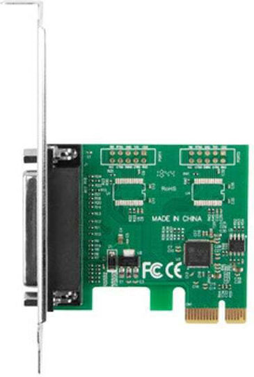 Lanberg PCIe Card with DB25 Parallel Port