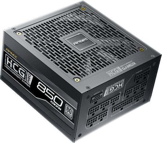 Antec HCG850 PRO 850W Μαύρο Τροφοδοτικό Υπολογιστή Full Modular 80 Plus Titanium