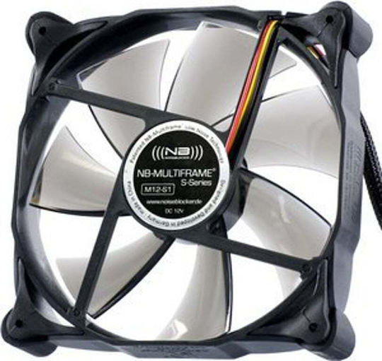 Noiseblocker M12-3 Case Fans 120mm 1800rpm 73.03cfm Without LEDs Connection 3-Pin