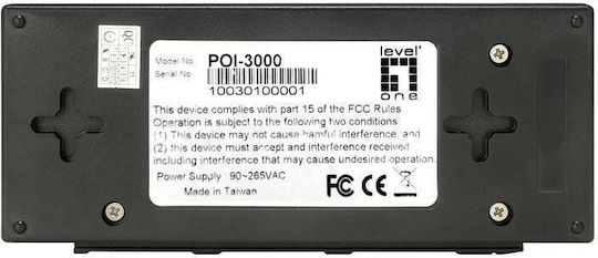 Level One PoE+ Injector POI-3000