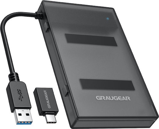 Graugear Case for Hard Drive 2.5" SATA III with Connection SATA