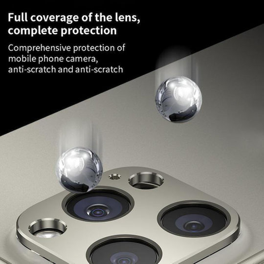 Camera Lens Protector Titanium Alloy iPhone 14 14 Plus Black