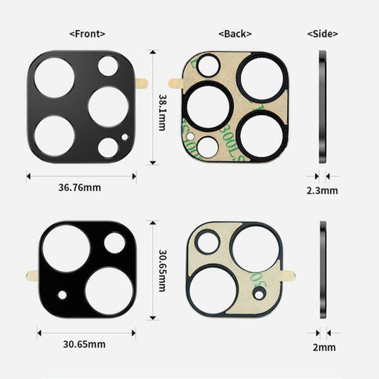 Protector Lentilă Cameră Aliaj Titan iPhone 14 14 Plus Mov