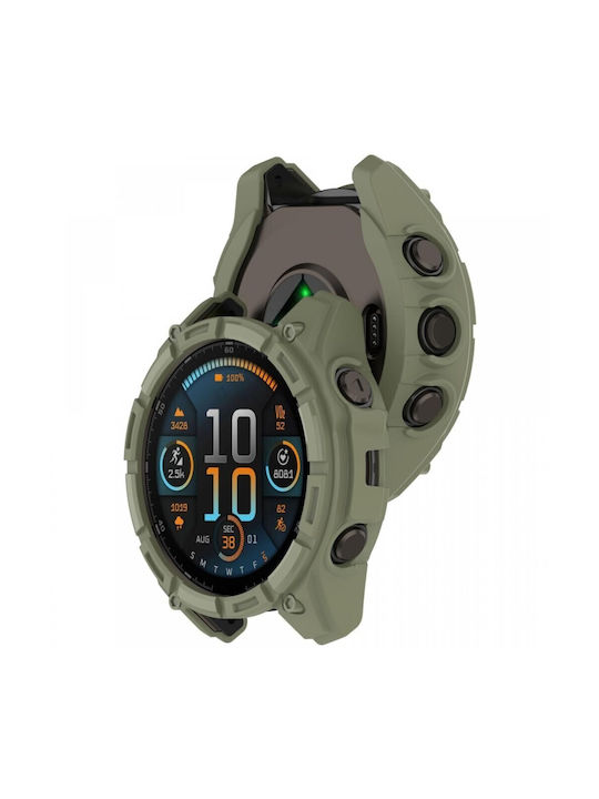 Silikonhülle in Grün Farbe für Garmin Fenix 8