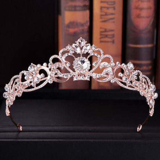 Impressive Wedding Tiara Gold Rose Gold or Silver Simone