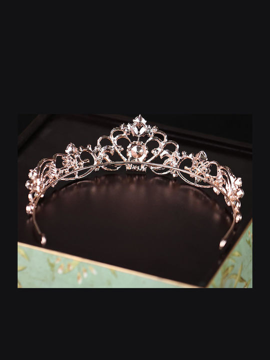 Impressive Wedding Tiara Gold Rose Gold or Silver Simone