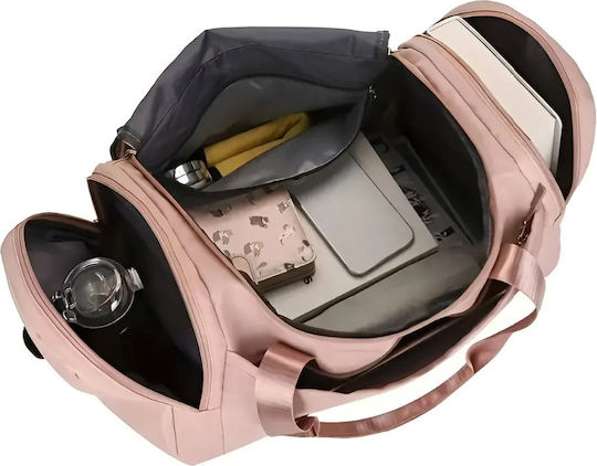 Sack Voyage Back Pink Fabric L50xW27xH27cm