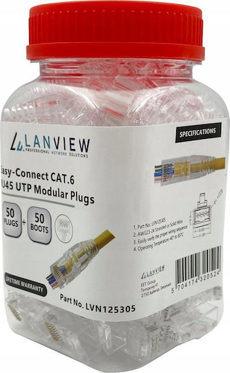 Lanview Ștecher RJ-45 50buc