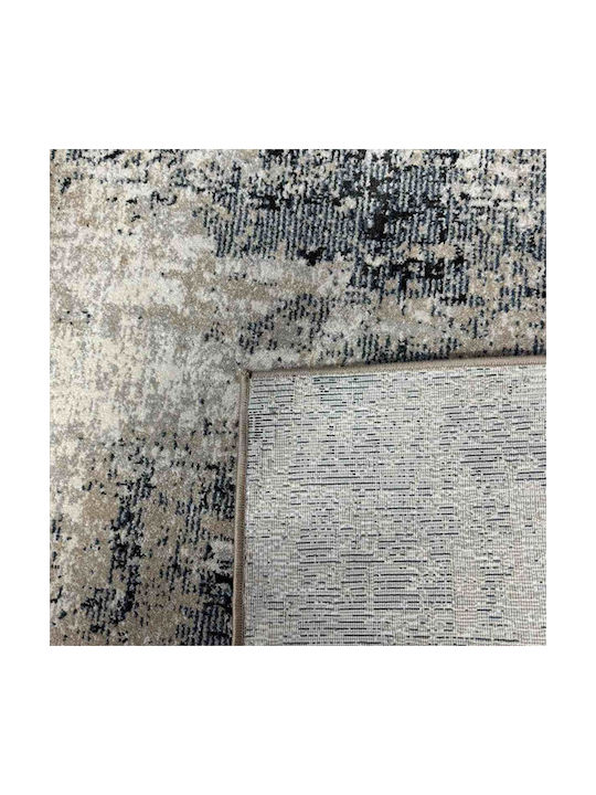 SpitiBazaar Rug Rectangular Beige - Black