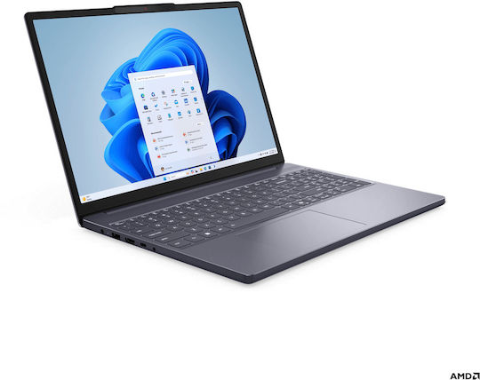 Lenovo IdeaPad Slim 3 15ARP10 15.3" IPS FHD+ (Ryzen 7-7735HS/16GB/512GB SSD/W11 S) Luna Grey (GR Keyboard)