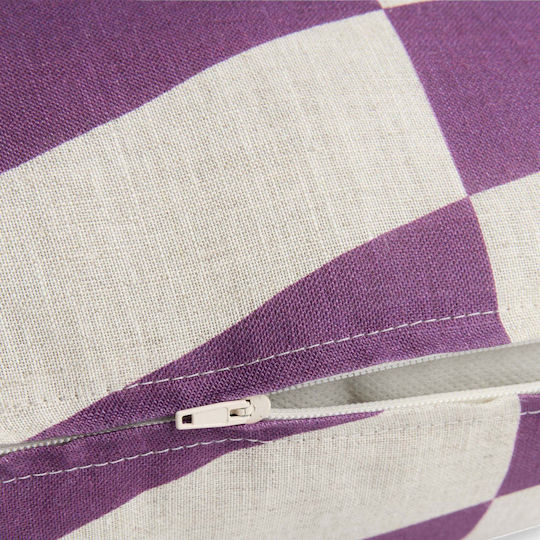 Nobodinoz Sofa-Kissen Purple 45x45cm.