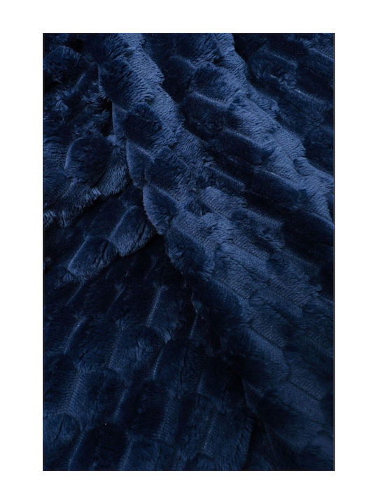 Admas Admas Κουβέρτα Μονή 150x200εκ. Μπλε
