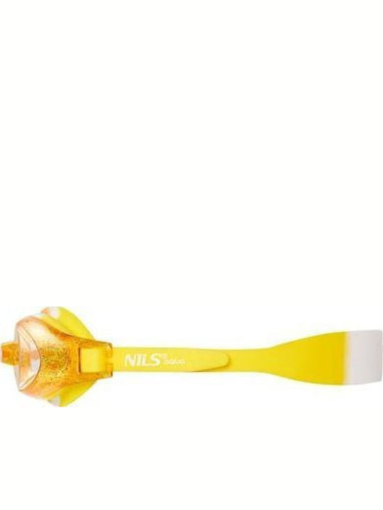 Nils Swimming Goggles Kids Yellow