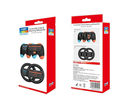 Dobe Controller Grip for Switch 2 in Black Colour