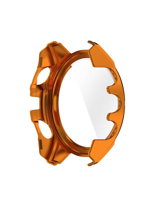 Πλαστική Θήκη με Τζαμάκι Orange/Green για Garmin Fenix 8 Solar (51mm) Πλαστική Θήκη με Τζαμάκι Orange/Green για Garmin Fenix 8 Solar (51mm)